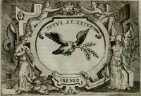 An illustration from Ragionamento di Luca Contile sopra la proprietà delle imprese con le particolari de gli academici Affidati et con le interpretationi et croniche .. (1574)