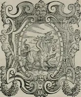An illustration from Ragionamento di Luca Contile sopra la proprietà delle imprese con le particolari de gli academici Affidati et con le interpretationi et croniche .. (1574)