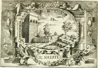 Picture 12 of 184 from Ragionamento di Lvca Contile sopra la proprietà delle imprese : con le particolari de gli academici Affidati et con le interpretationi et croniche (1574), leaf 111