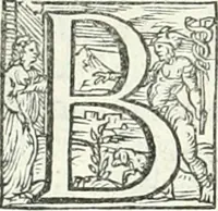 An illustration from Ragionamento di Lvca Contile sopra la proprietà delle imprese : con le particolari de gli academici Affidati et con le interpretationi et croniche (1574)