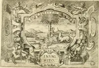 An illustration from Ragionamento di Lvca Contile sopra la proprietà delle imprese : con le particolari de gli academici Affidati et con le interpretationi et croniche (1574)