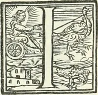 An illustration from Ragionamento di Lvca Contile sopra la proprietà delle imprese : con le particolari de gli academici Affidati et con le interpretationi et croniche (1574)