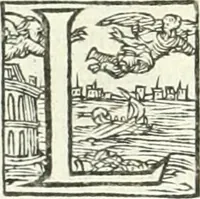 An illustration from Ragionamento di Lvca Contile sopra la proprietà delle imprese : con le particolari de gli academici Affidati et con le interpretationi et croniche (1574)