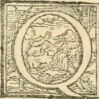 An illustration from Ragionamento di Lvca Contile sopra la proprietà delle imprese : con le particolari de gli academici Affidati et con le interpretationi et croniche (1574)