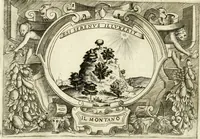 An illustration from Ragionamento di Lvca Contile sopra la proprietà delle imprese : con le particolari de gli academici Affidati et con le interpretationi et croniche (1574)