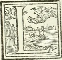 An illustration from Ragionamento di Lvca Contile sopra la proprietà delle imprese : con le particolari de gli academici Affidati et con le interpretationi et croniche (1574)