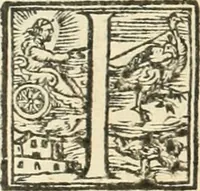 An illustration from Ragionamento di Lvca Contile sopra la proprietà delle imprese : con le particolari de gli academici Affidati et con le interpretationi et croniche (1574)