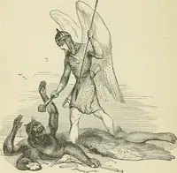 An illustration from Ragnarok: the age of fire and gravel (1883)
