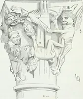 An illustration from Dictionnaire raisonné de l'architecture française du XIe au XVIe siècle (1875)