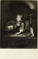 An illustration from A catalogue raisonné of the works of the most eminent Dutch, Flemish, and French painters; in which is included a short biographical notice of the artists, with a copious description of their principal pictures; a statement of the prices at which such pictures have been sold at public sales on the continent and in England; a reference to the galleries and private collections, in which a large portion are at present; and the names of the artists by whom they have been engraved; to which is added, a brief notice of the scholars & imitators of the great masters of the above schools: (1829)