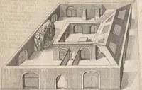 An illustration from Les raisons des forces mouuantes auec diuerses machines tant vtilles que plaisantes : aus quelles sont adioints plusieurs desseings de grotes et fontaines (1615)