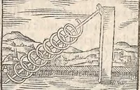 An illustration from Les raisons des forces mouuantes auec diuerses machines tant vtilles que plaisantes : aus quelles sont adioints plusieurs desseings de grotes et fontaines (1615)