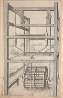 An illustration from Les raisons des forces mouuantes auec diuerses machines tant vtilles que plaisantes : aus quelles sont adioints plusieurs desseings de grotes et fontaines (1615)