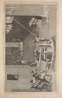 An illustration from Les raisons des forces mouuantes auec diuerses machines tant vtilles que plaisantes : aus quelles sont adioints plusieurs desseings de grotes et fontaines (1615)