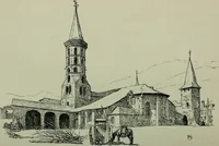 An illustration from Rambles in the Pyrenees and the adjacent districts, Gascony, Pays de Foix [and] Roussillon (1912)