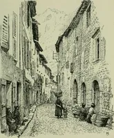 An illustration from Rambles in the Pyrenees and the adjacent districts, Gascony, Pays de Foix [and] Roussillon (1912)