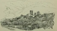 An illustration from Rambles in the Pyrenees and the adjacent districts, Gascony, Pays de Foix [and] Roussillon (1912)