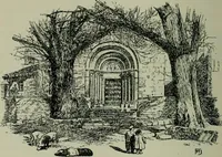 An illustration from Rambles in the Pyrenees and the adjacent districts, Gascony, Pays de Foix [and] Roussillon (1912)
