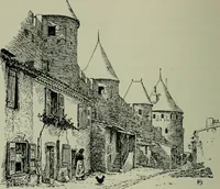 An illustration from Rambles in the Pyrenees and the adjacent districts, Gascony, Pays de Foix [and] Roussillon (1912)
