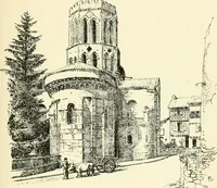 An illustration from Rambles in the Pyrenees and the adjacent districts, Gascony, Pays de Foix, & Roussillon (1912)
