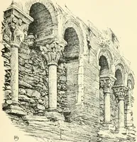 An illustration from Rambles in the Pyrenees and the adjacent districts, Gascony, Pays de Foix, & Roussillon (1912)