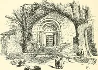 An illustration from Rambles in the Pyrenees and the adjacent districts, Gascony, Pays de Foix, & Roussillon (1912)
