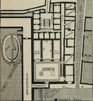 An illustration from Rambles in Rome; an archÃ¦ological and historical guide to the museums, galleries, villas, churches, and antiquities of Rome and the Campagna (1887)