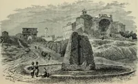 An illustration from Rambles in Rome; an archÃ¦ological and historical guide to the museums, galleries, villas, churches, and antiquities of Rome and the Campagna (1887)