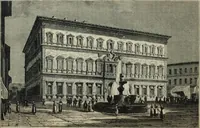 An illustration from Rambles in Rome; an archÃ¦ological and historical guide to the museums, galleries, villas, churches, and antiquities of Rome and the Campagna (1887)