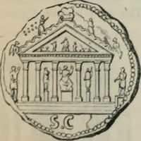 An illustration from Rambles in Rome; an archÃ¦ological and historical guide to the museums, galleries, villas, churches, and antiquities of Rome and the Campagna (1887)