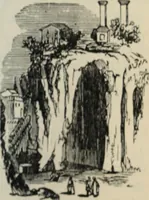 An illustration from Rambles in Rome; an archÃ¦ological and historical guide to the museums, galleries, villas, churches, and antiquities of Rome and the Campagna (1887)