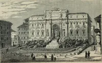 An illustration from Rambles in Rome; an archÃ¦ological and historical guide to the museums, galleries, villas, churches, and antiquities of Rome and the Campagna (1887)