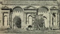 An illustration from Rambles in Rome; an archÃ¦ological and historical guide to the museums, galleries, villas, churches, and antiquities of Rome and the Campagna (1887)