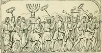 An illustration from Rambles in Rome : an archæological and historical guide to the museums, galleries, villas, churches, and antiquities of Rome and the Campagna (1887)