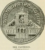 An illustration from Rambles in Rome : an archæological and historical guide to the museums, galleries, villas, churches, and antiquities of Rome and the Campagna (1887)