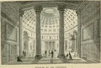 An illustration from Rambles in Rome : an archæological and historical guide to the museums, galleries, villas, churches, and antiquities of Rome and the Campagna (1887)