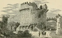 An illustration from Rambles in Rome : an archæological and historical guide to the museums, galleries, villas, churches, and antiquities of Rome and the Campagna (1887)