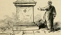 An illustration from Rambles in Rome : an archæological and historical guide to the museums, galleries, villas, churches, and antiquities of Rome and the Campagna (1887)