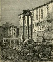 An illustration from Rambles in Rome : an archæological and historical guide to the museums, galleries, villas, churches, and antiquities of Rome and the Campagna (1887)