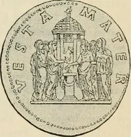 An illustration from Rambles in Rome : an archæological and historical guide to the museums, galleries, villas, churches, and antiquities of Rome and the Campagna (1887)
