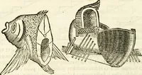 An illustration from Raphaelis Fabretti Gasparis F. Vrbinatis De columna Traiani syntagma : accesserunt explicatio veteris tabellae anaglyphae Homer Iliadem atque ex Stesichoro, Arctino et Lesche Ilii excidium continentis & emissarii lacus Fucini descriptio (1683)