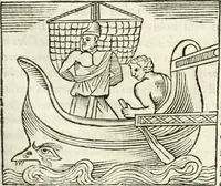 An illustration from Raphaelis Fabretti Gasparis F. Vrbinatis De columna Traiani syntagma : accesserunt explicatio veteris tabellae anaglyphae Homer Iliadem atque ex Stesichoro, Arctino et Lesche Ilii excidium continentis & emissarii lacus Fucini descriptio (1683)