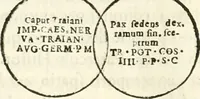 Picture 119 of 250 from Raphaelis Fabretti Gasparis F. Vrbinatis De columna Traiani syntagma : accesserunt explicatio veteris tabellae anaglyphae Homer Iliadem atque ex Stesichoro, Arctino et Lesche Ilii excidium continentis & emissarii lacus Fucini descriptio (1683), leaf 287