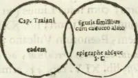 Picture 177 of 250 from Raphaelis Fabretti Gasparis F. Vrbinatis De columna Traiani syntagma : accesserunt explicatio veteris tabellae anaglyphae Homer Iliadem atque ex Stesichoro, Arctino et Lesche Ilii excidium continentis & emissarii lacus Fucini descriptio (1683), leaf 318