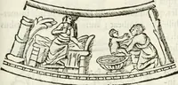 Picture 208 of 250 from Raphaelis Fabretti Gasparis F. Vrbinatis De columna Traiani syntagma : accesserunt explicatio veteris tabellae anaglyphae Homer Iliadem atque ex Stesichoro, Arctino et Lesche Ilii excidium continentis & emissarii lacus Fucini descriptio (1683), leaf 364