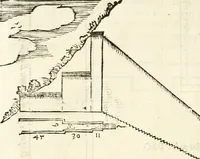 An illustration from Raphaelis Fabretti Gasparis F. Vrbinatis De columna Traiani syntagma : accesserunt explicatio veteris tabellae anaglyphae Homer Iliadem atque ex Stesichoro, Arctino et Lesche Ilii excidium continentis & emissarii lacus Fucini descriptio (1683)