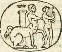 An illustration from Raphaelis Fabretti Gasparis F. Vrbinatis De columna Traiani syntagma : accesserunt explicatio veteris tabellae anaglyphae Homer Iliadem atque ex Stesichoro, Arctino et Lesche Ilii excidium continentis & emissarii lacus Fucini descriptio (1683)