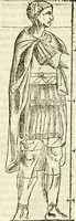 An illustration from Raphaelis Fabretti Gasparis F. Vrbinatis De columna Traiani syntagma : accesserunt explicatio veteris tabellae anaglyphae Homer Iliadem atque ex Stesichoro, Arctino et Lesche Ilii excidium continentis & emissarii lacus Fucini descriptio (1683)