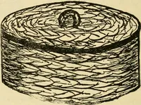 An illustration from Raphia and reed weaving, including also cardboard and paper construction; a practical course for primary and elementary schools (1901)