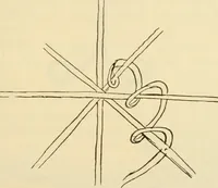 An illustration from Raphia and reed weaving, including also cardboard and paper construction; a practical course for primary and elementary schools (1901)